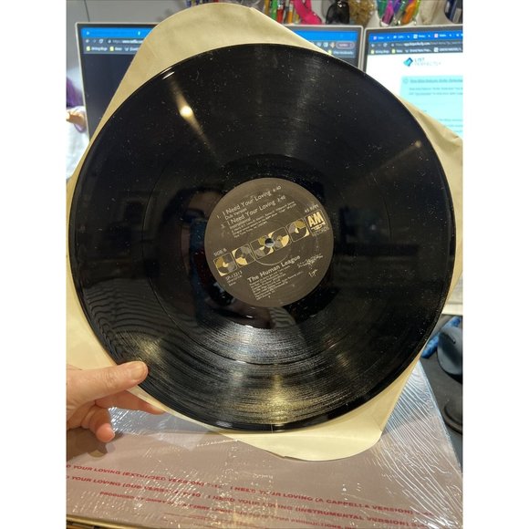 The Human League Red I Need Your Loving 1986 12" Funk Vinyl Record - Picture 6 of 6